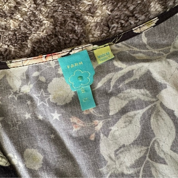 FARM Rio Floral Bell Sleeve Kimono One Size - Picture 4 of 7